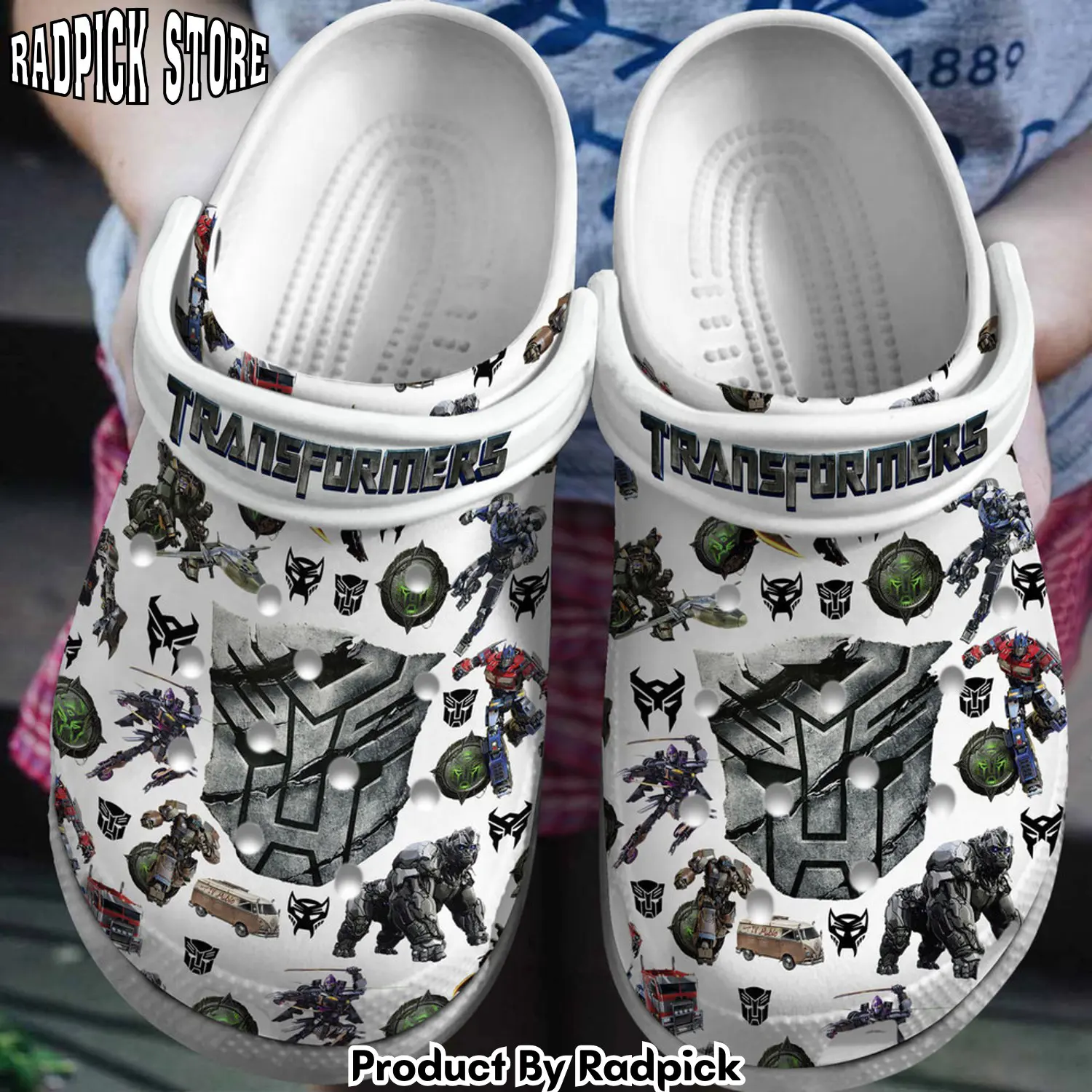 Radpick premium transformers movie clogs shoes comfortable for men women rp6522036